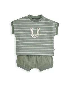 Horseshoe T-Shirt & Shorts Outfit Set