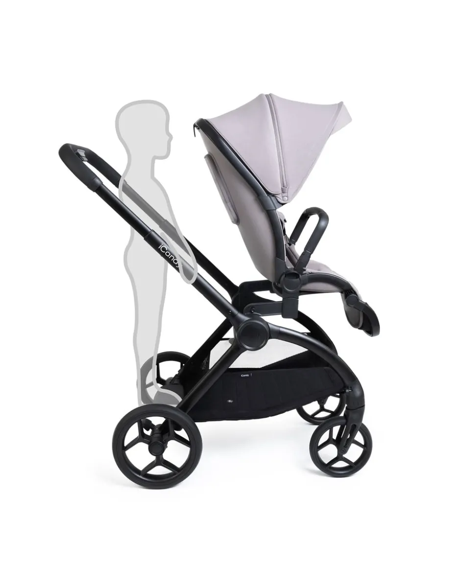 iCandy Core 2 Pushchair & Carrycot Bundle - Storm Grey