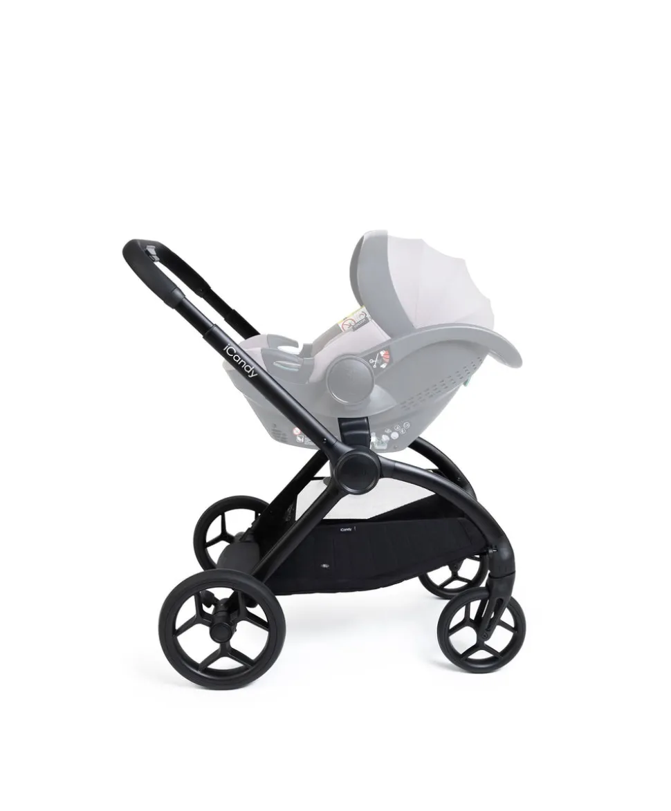 iCandy Core 2 Pushchair & Carrycot Bundle - Storm Grey