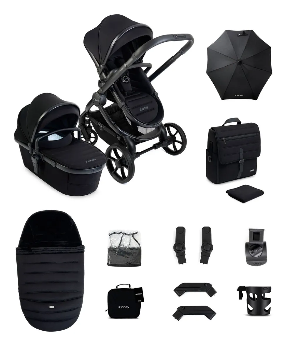iCandy Peach 8 Complete Bundle - Black