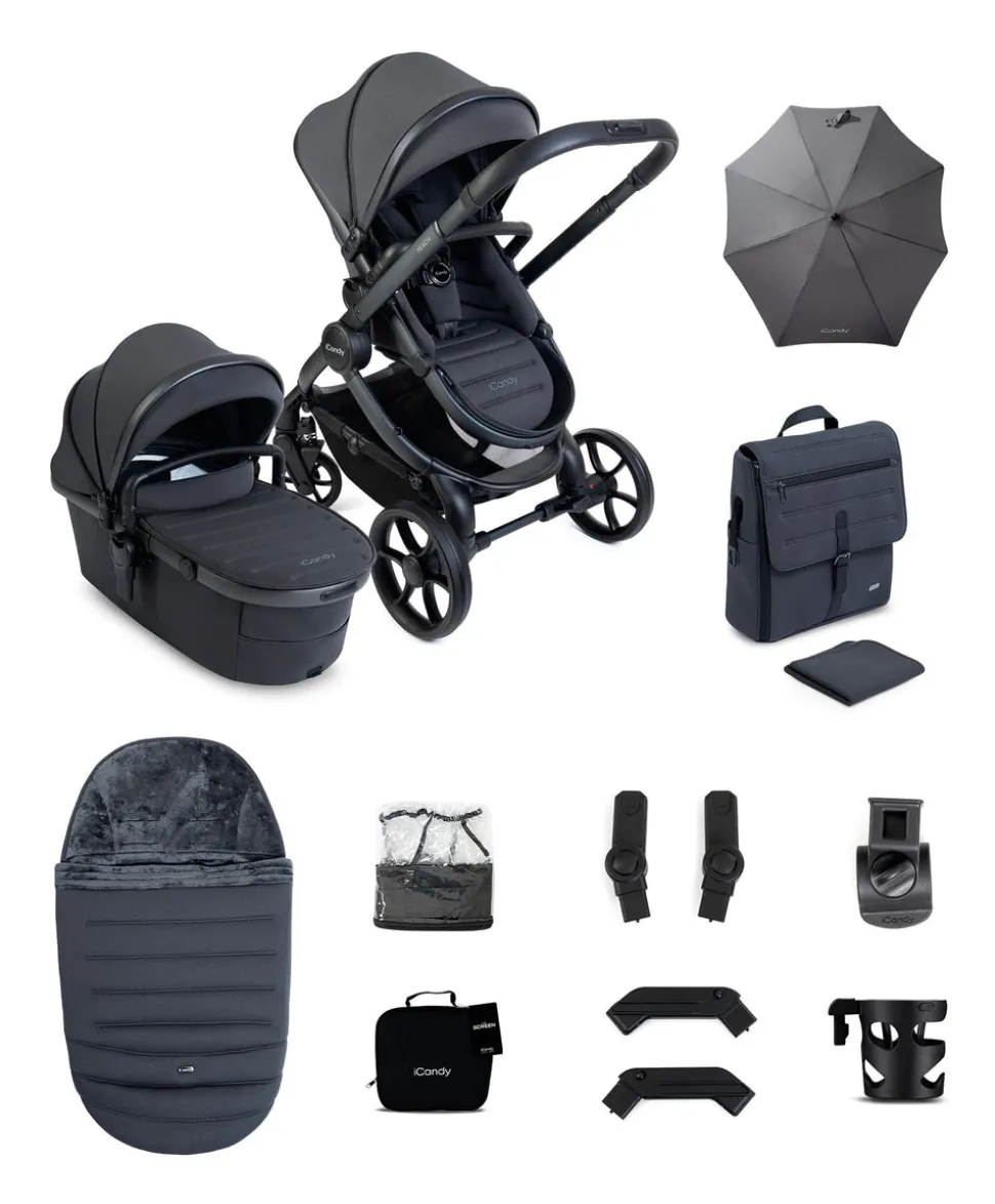 iCandy Peach 8 Complete Bundle - Grey