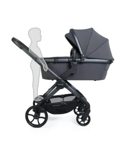 iCandy Peach 8 Complete Bundle with Maxi-Cosi Pebble 360 Pro2 Car Seat - Grey