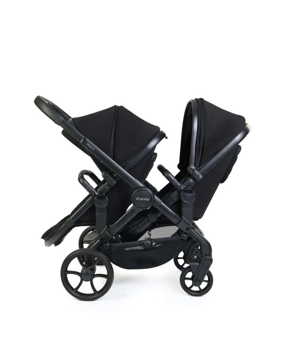 iCandy Peach 8 Double Complete Bundle - Black