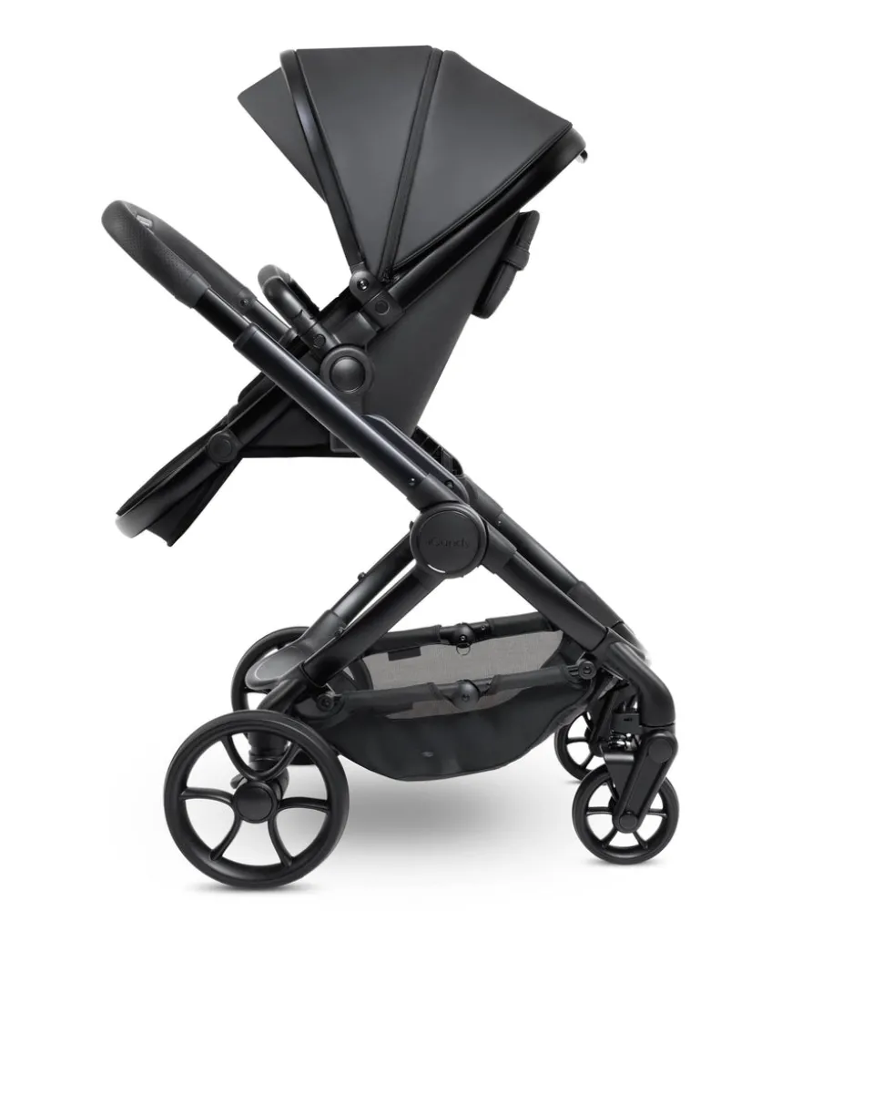 iCandy Peach 7 STUDIO Complete Bundle and Maxi-Cosi Pebble 360 Pro² Car Seat & Base - Black