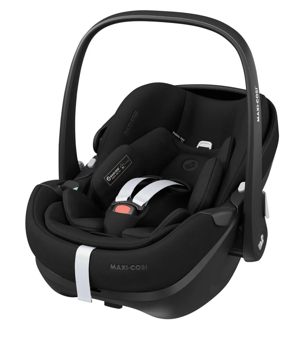 iCandy Peach 7 STUDIO Complete Bundle and Maxi-Cosi Pebble 360 Pro² Car Seat & Base - Black