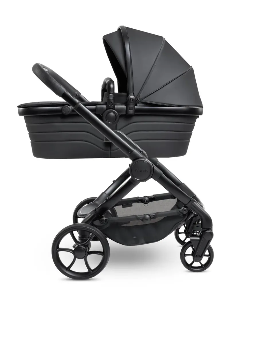 iCandy Peach 7 STUDIO Complete Bundle and Maxi-Cosi Pebble 360 Pro² Car Seat & Base - Black