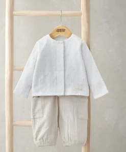 Jacket, Bodysuit, and Trousers Set (3 Pieces)