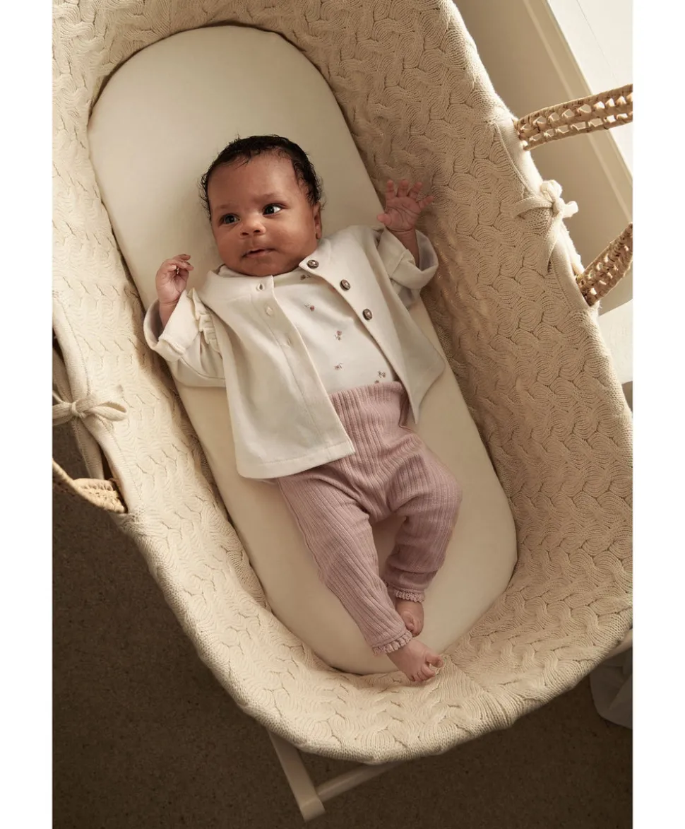 Jersey Jacket, Leggings & Daisy Bodysuit