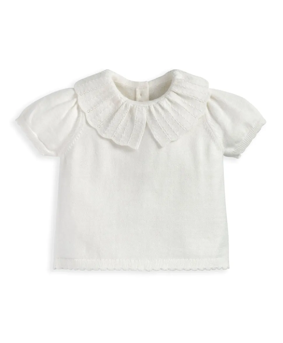 Knitted White Top