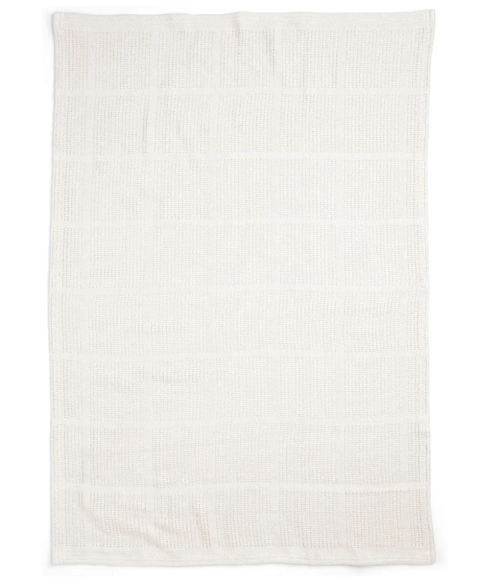 Large Cellular Blanket - White