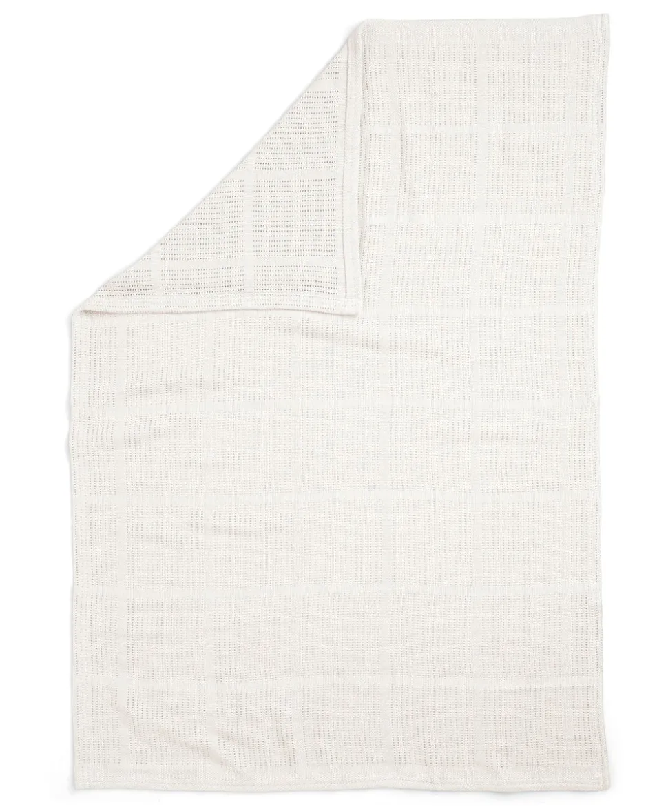 Large Cellular Blanket - White