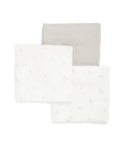 Large Muslin Squares (3 pack) - Bunny