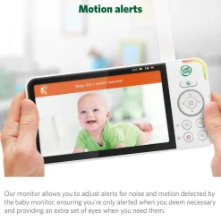 LeapFrog LF915HD 5 Inch Video Baby Monitor & Floorstand - White