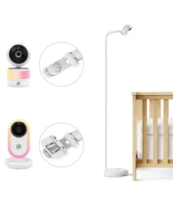 LeapFrog LF915HD 5 Inch Video Baby Monitor & Floorstand - White