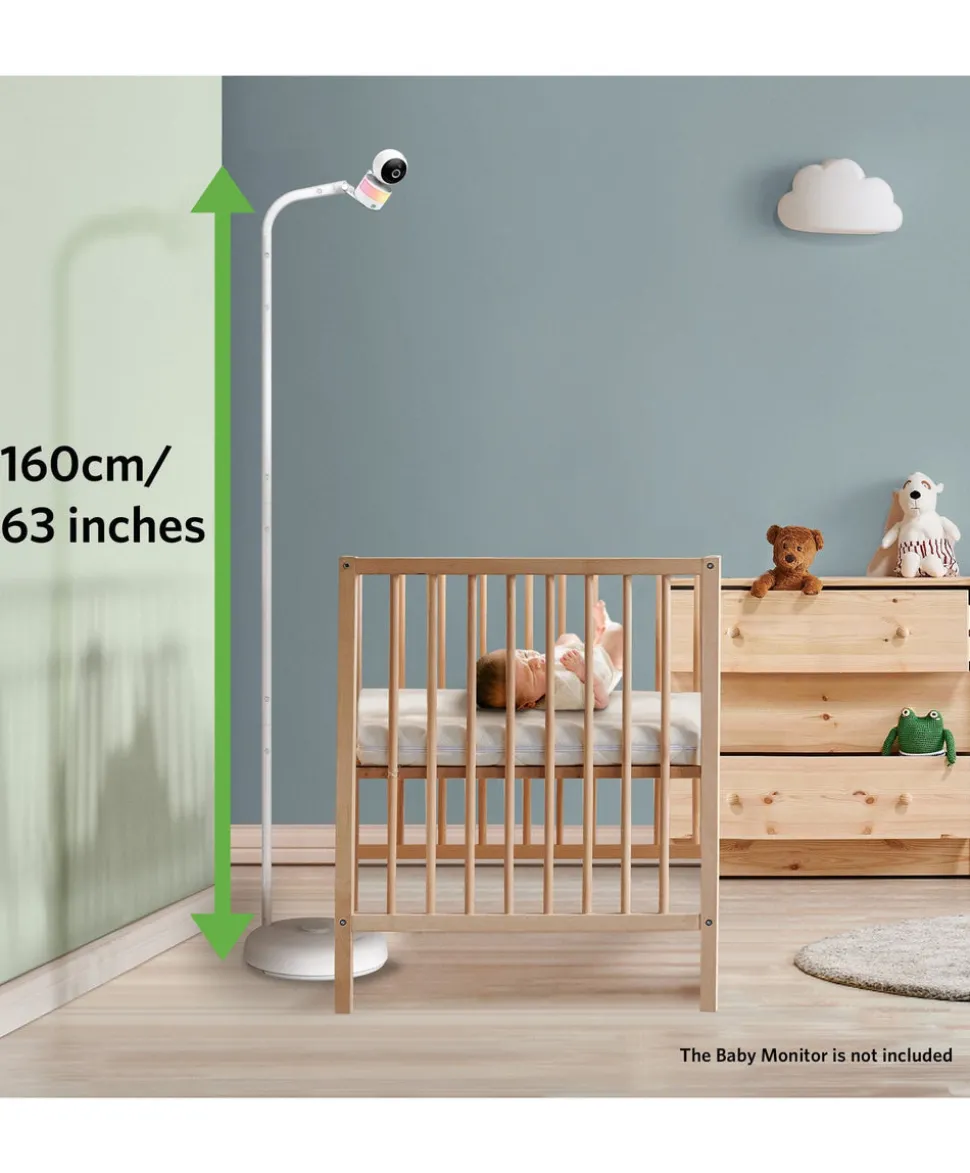 LeapFrog LF920HD 7 Inch Video Baby Monitor & Floorstand - White