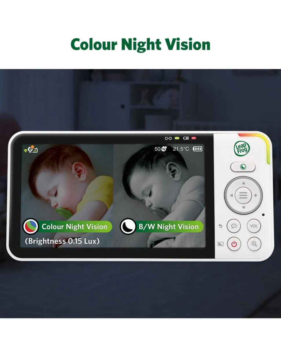 LeapFrog LF4915HD 5 Inch Wi-Fi Pan & Tilt Monitor & Floorstands