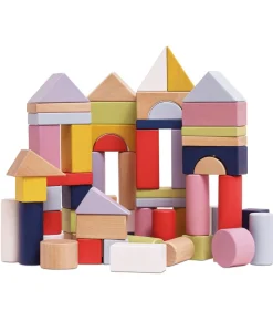 Le Toy Van Colourful Wooden Building Blocks