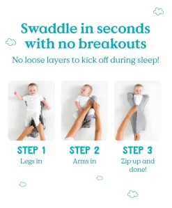 Love to Dream Swaddle Up™ (2.5 Tog) - White Dreamer
