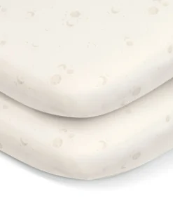 Lua Fitted Sheets (Pack of 2) - Cosmic Sky