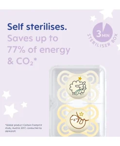 MAM Day & Night Soother Set (0-6m)