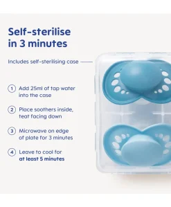 MAM Original Night 0-6m Soother (2 Pack)