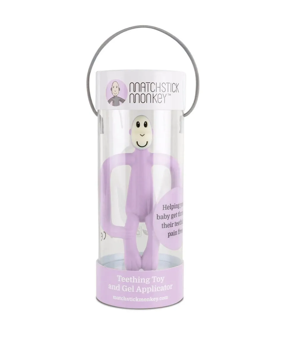 Matchstick Monkey Original Teething Toy - Lilac
