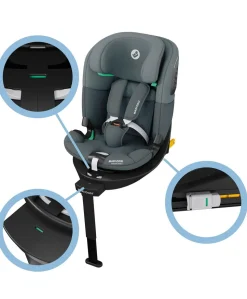Maxi-Cosi Emerald 360 S Car Seat - Tonal Graphite