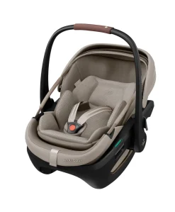 Maxi-Cosi Fame Cabin Pushchair Bundle with Maxi-Cosi Coral Slide Pro Car Seat & Base (5 Pieces) - Sapphire Sand