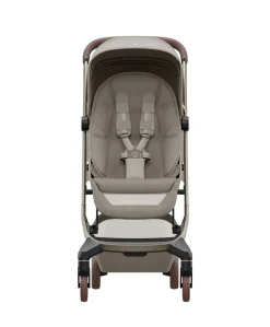 Maxi-Cosi Fame Cabin Pushchair Bundle with Maxi-Cosi Coral Slide Pro Car Seat & Base (5 Pieces) - Sapphire Sand