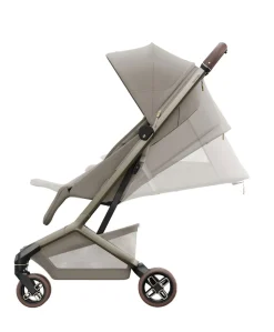 Maxi-Cosi Fame Cabin Pushchair Bundle with Maxi-Cosi Coral Slide Pro Car Seat & Base (5 Pieces) - Sapphire Sand