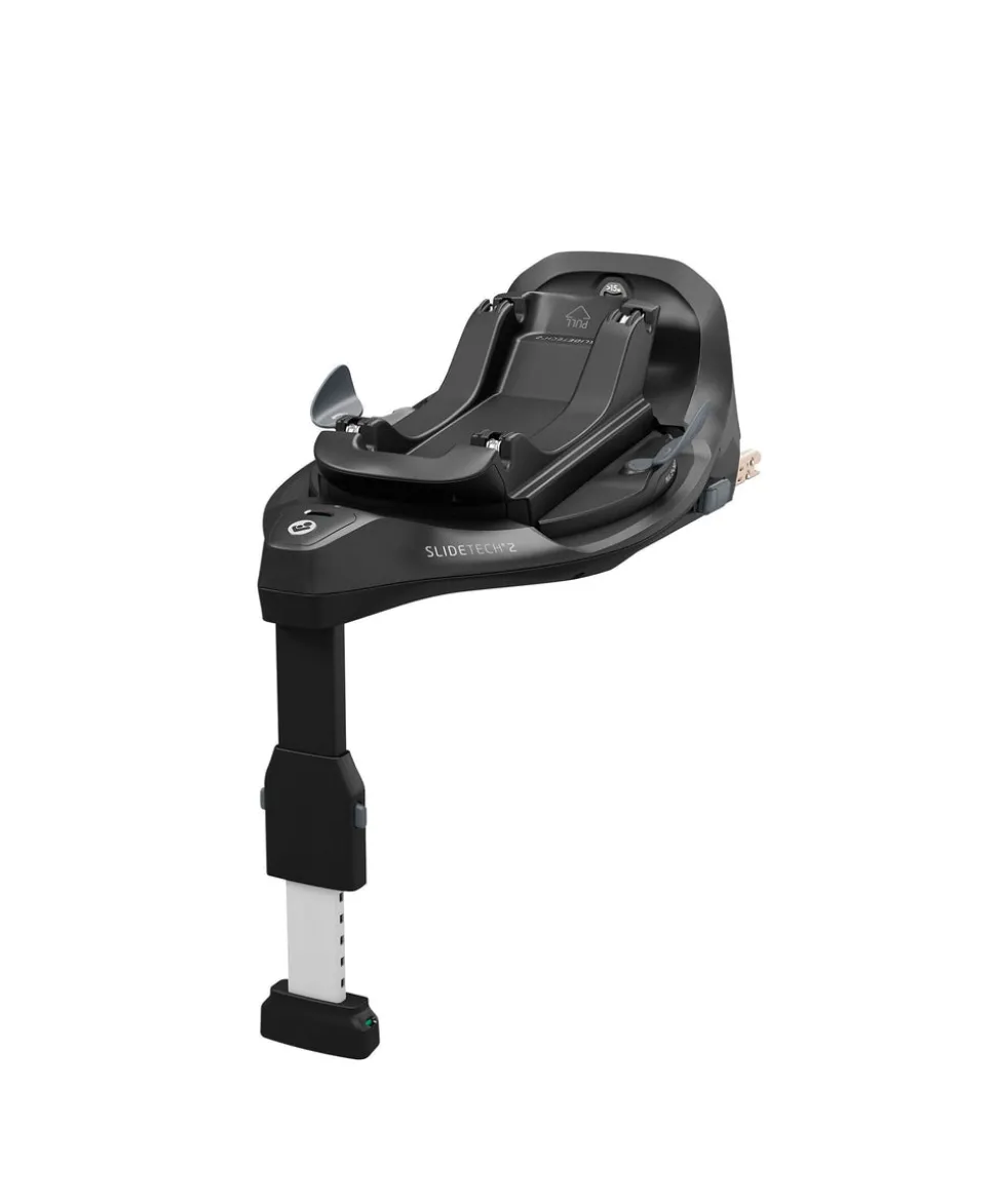 Maxi-Cosi Fame Cabin Pushchair Bundle with Maxi-Cosi Coral Slide Pro Car Seat & Base (5 Pieces) - Oynx Black