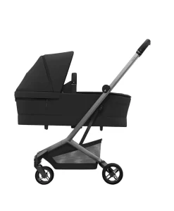Maxi-Cosi Fame Cabin Pushchair Bundle with Maxi-Cosi Coral Slide Pro Car Seat & Base (5 Pieces) - Oynx Black