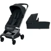 Maxi-Cosi Fame Cabin Pushchair With Carrycot & Raincover - Onyx Black