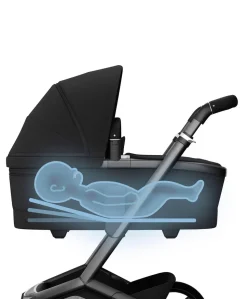 Maxi-Cosi Fame Carrycot – Twillic Black