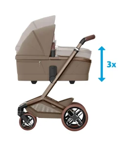 Maxi-Cosi Fame Pushchair & Carrycot - Oak Truffle