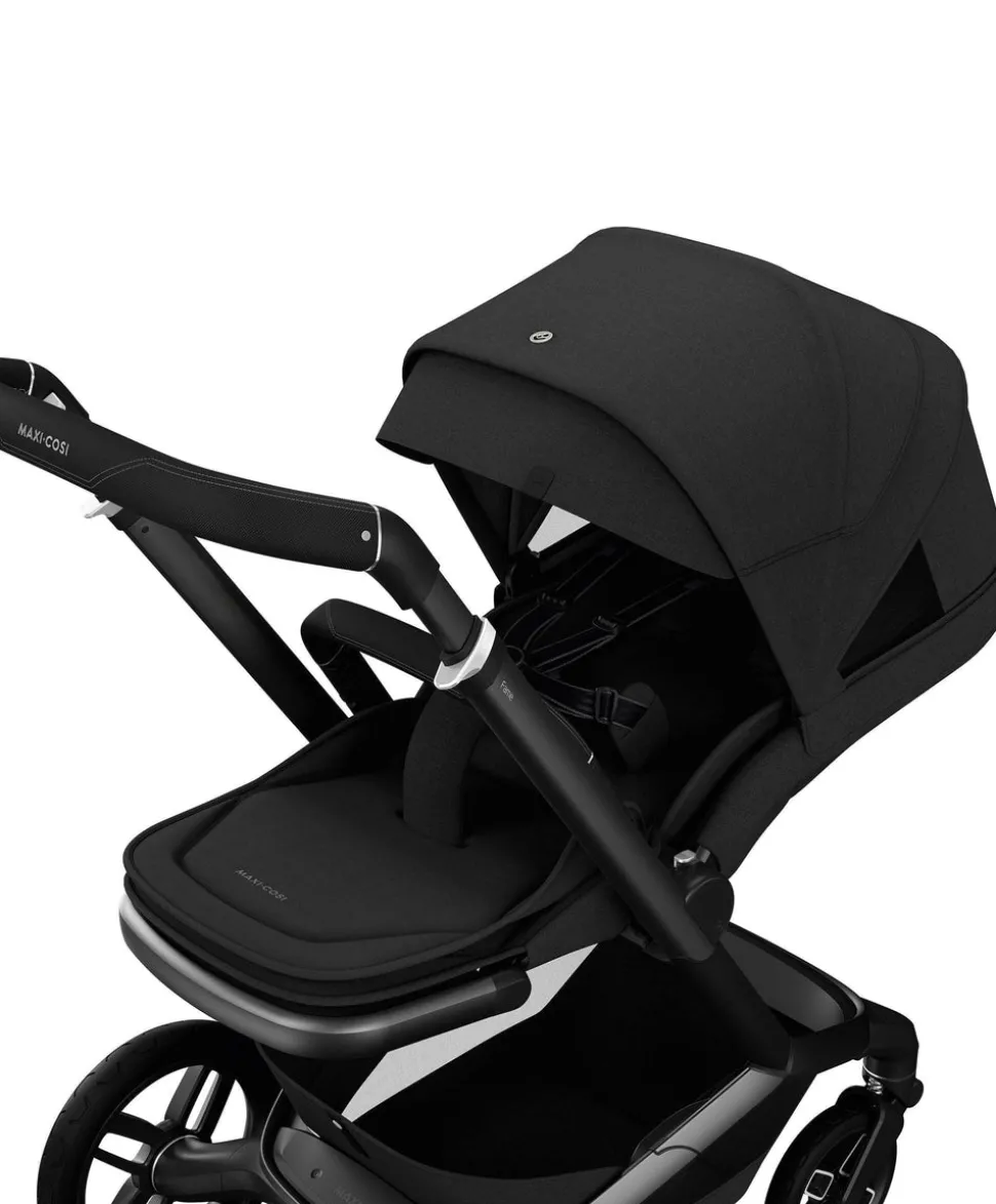 Maxi-Cosi Fame Pushchair & Carrycot - Twillic Black