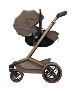Maxi-Cosi Fame Pushchair & Carrycot with Coral Slide Pro Car Seat - Oak Truffle