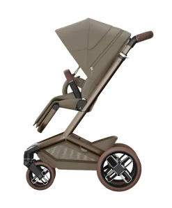 Maxi-Cosi Fame Pushchair & Carrycot with Coral Slide Pro Car Seat - Oak Truffle