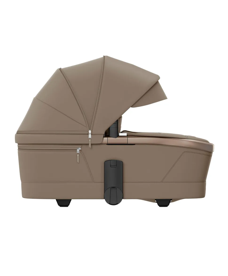 Maxi-Cosi Fame Pushchair & Carrycot with Coral Slide Pro Car Seat - Oak Truffle