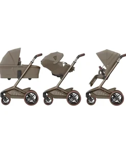 Maxi-Cosi Fame Ultimate Pushchair Bundle with Maxi-Cosi Pebble Pro & Maxi-Cosi Pearl XL Slide Pro Car Seat - Oak Truffle