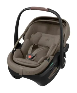 Maxi-Cosi Fame Ultimate Pushchair Bundle with Maxi-Cosi Coral Slide Pro Car Seat & Maxi-Cosi Pearl XL Slide Pro Car Seat (10 Pieces) - Oak Truffle