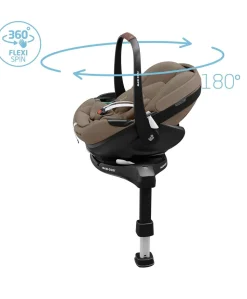 Maxi-Cosi Pebble 360 Pro² Car Seat & Base Bundle - Twillic Truffle