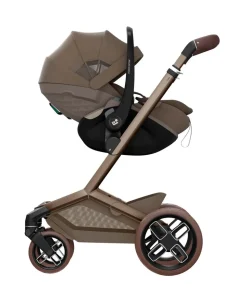 Maxi-Cosi Pebble Slide Pro Car Seat & FamilyFix Slide Pro Base - Oak Truffle