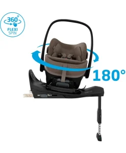 Maxi-Cosi Pebble Slide Pro Car Seat & FamilyFix Slide Pro Base - Oak Truffle