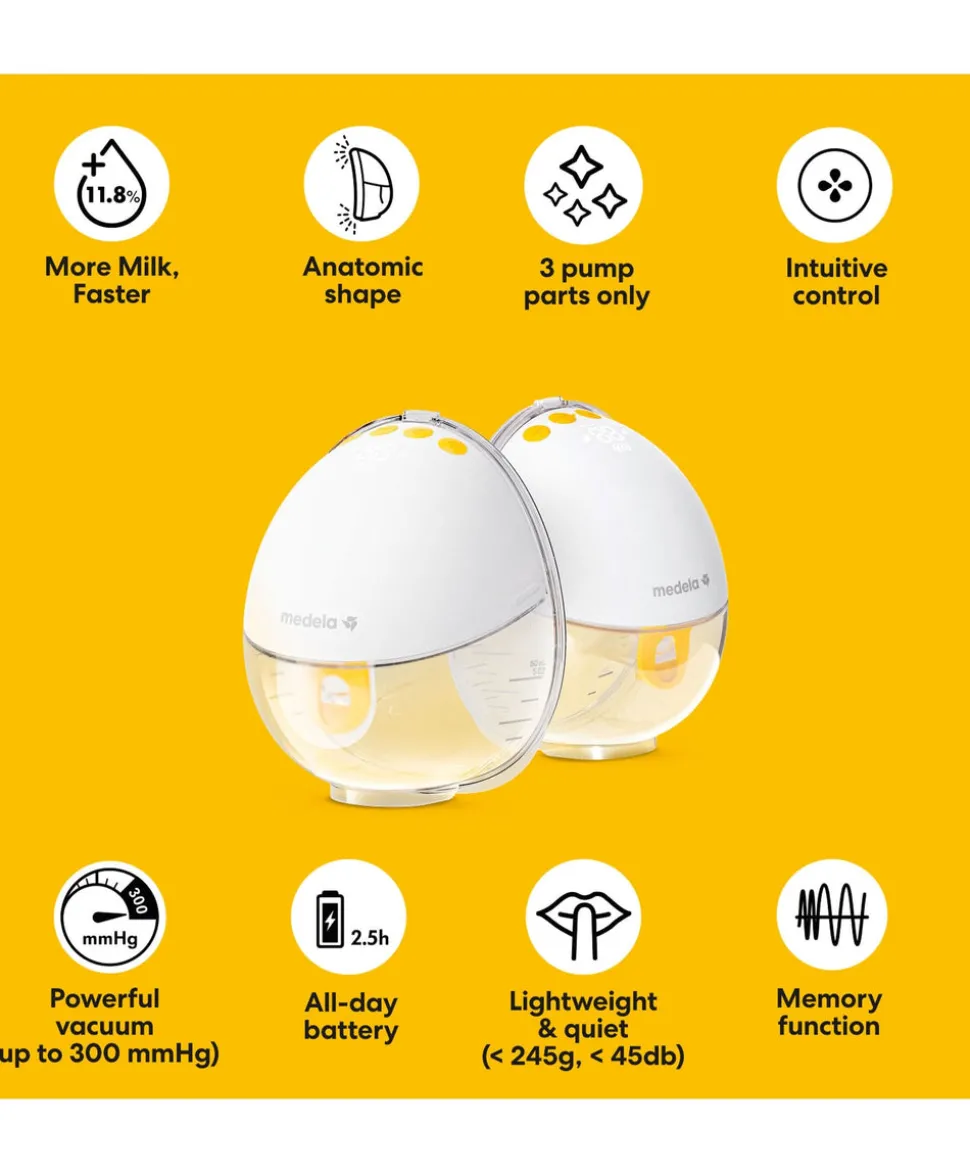 Medela Motion InBra™ Double Electric Wearable Breast Pump