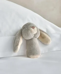 Mini Rattle - Grey Bunny
