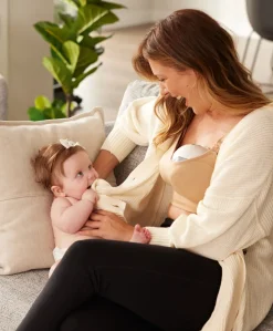 Momcozy M5 Wearable Electric Breast Pump - Maroon