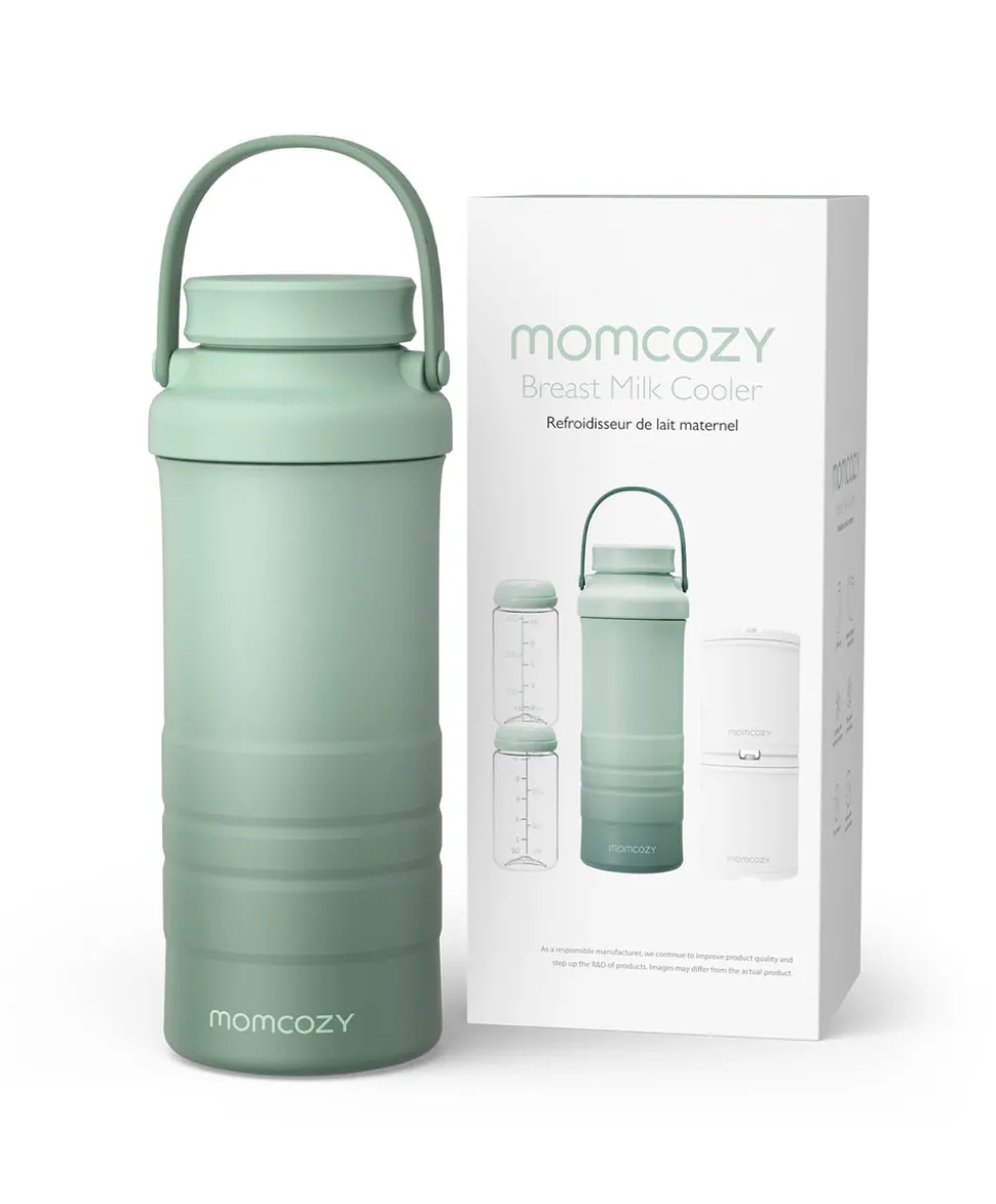 Momcozy Portable Breast Milk Cooler - Green