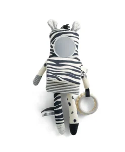 Monochrome Zebra Activity Toy