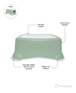 My Little Step Stool - Sage Green
